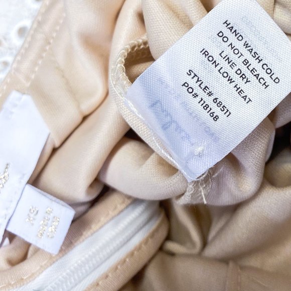 Whimsical Boho Wedding Gown Dress White Floral Lace Maxi Bride Love Everlasting - Picture 15 of 15